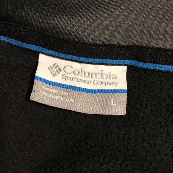 Columbia Fleece Jacket 1/2 Zip Size Large - Picture 3 of 5